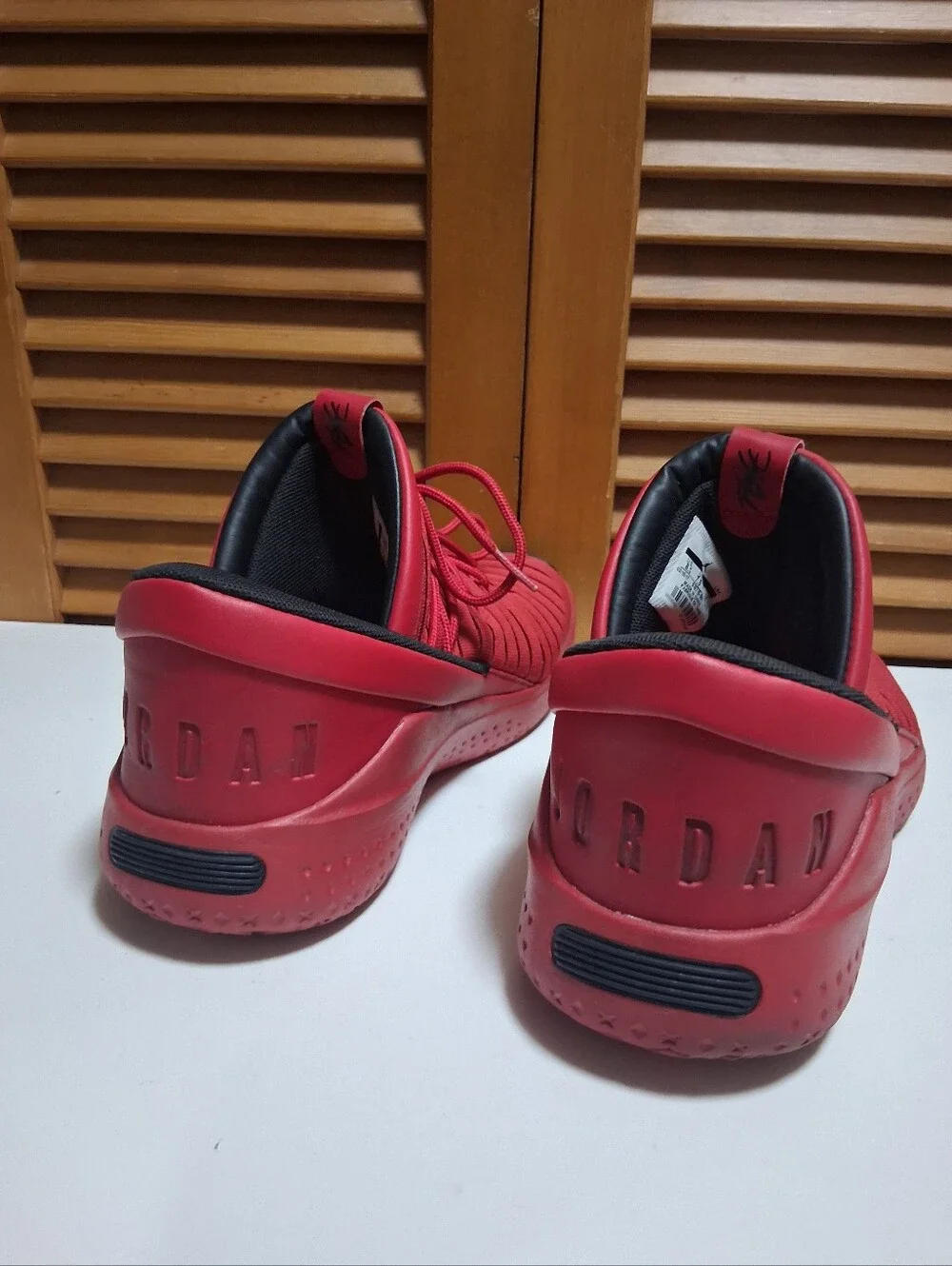 Nike Jordan Flight Luxe Gym Red Black Men's Sneaker * Size: 8.5